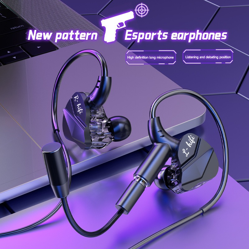 E-sports gaming headset 7.1 so - Audiophile Headphone Wired avaliação e preço