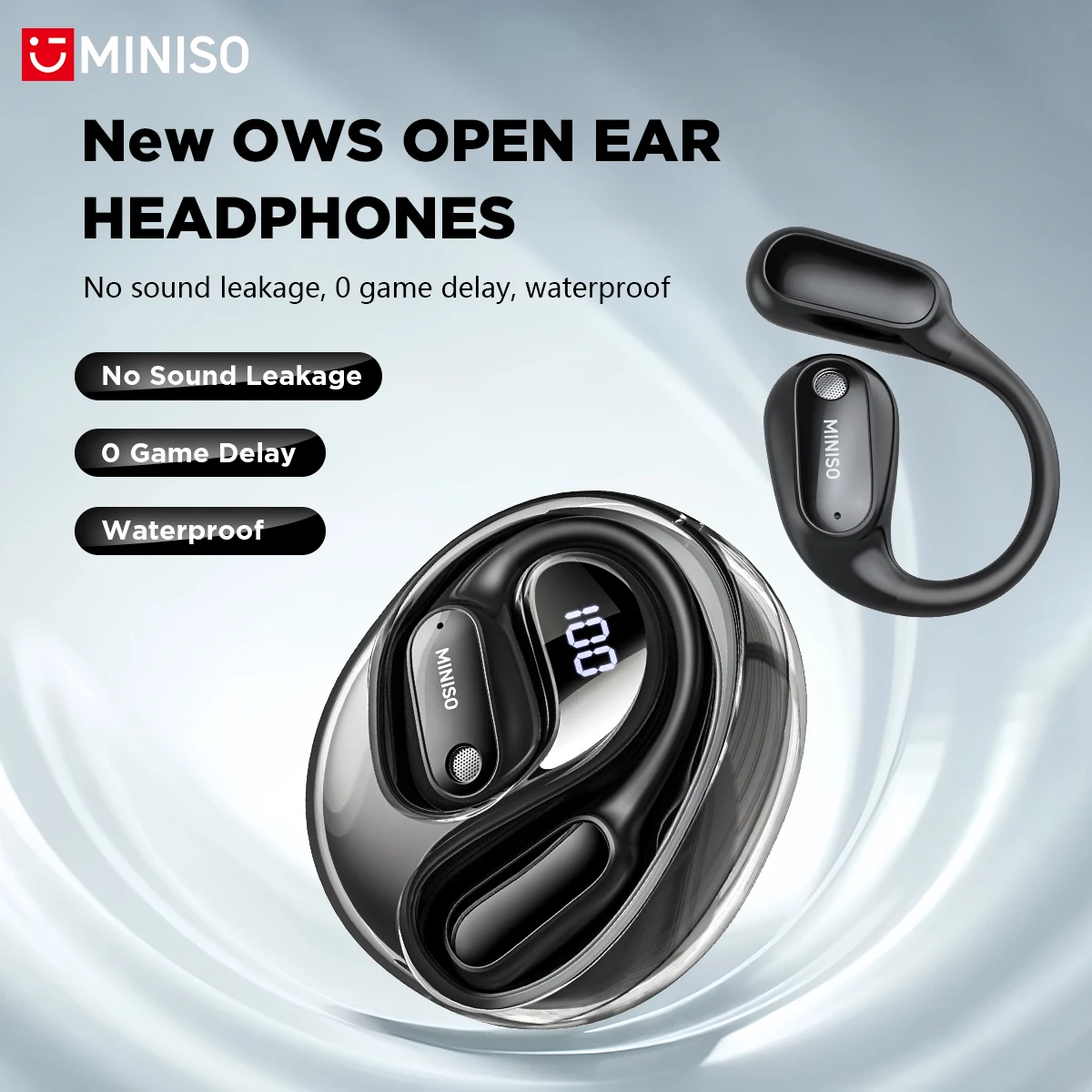 MINISO MS190: Fones de ouvido  - Bluetooth Headset On Ear avaliação e preço