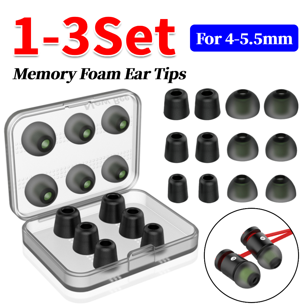 1-3 Conjuntos de Pontas de Esp - Earphone Foam Tip avaliação e preço