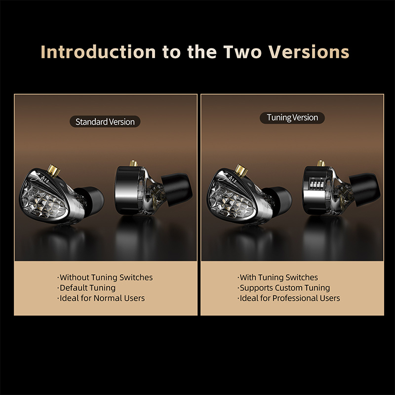 Kz za12 2dd + 4ba híbrido iem  - In Ear Monitor Iem avaliação e preço