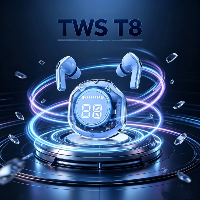 NOVO Fone de Ouvido Sem Fio T8 - Wireless Earbuds Tws avaliação e preço