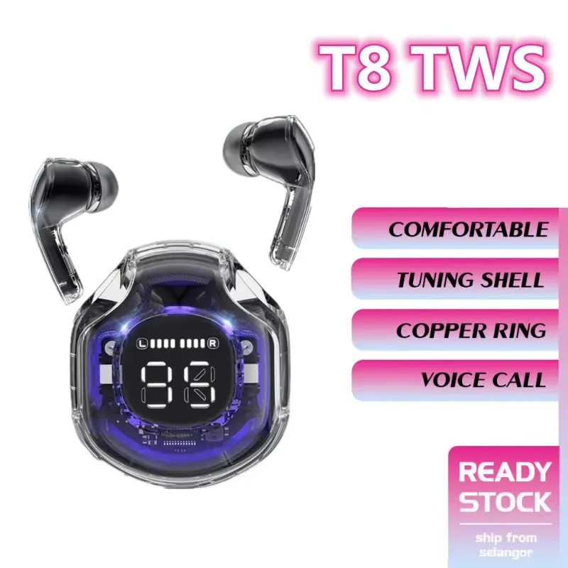 NOVO Fone de Ouvido Sem Fio T8 - Wireless Earbuds Tws avaliação e preço