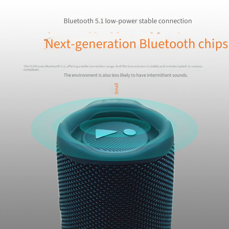 Coluna portátil JBL FLIP6 com  - Jbl Speaker Flip 6 avaliação e preço