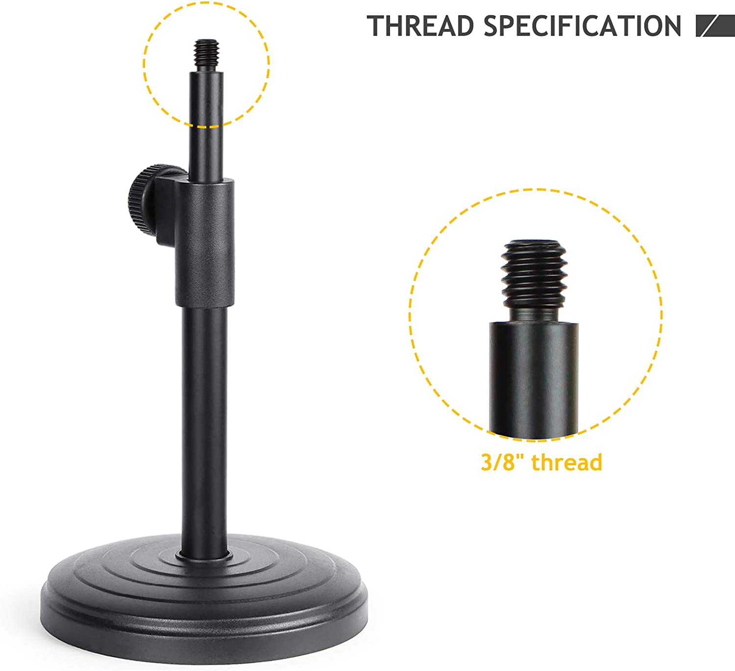 Suporte de microfone de mesa,  - Shure Mic Sm58 avaliação e preço